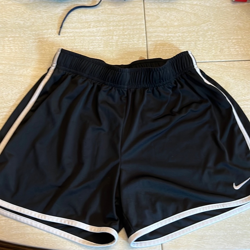 Nike black running shorts